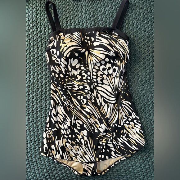 EUC Vintage Maxine of Hollywood Swimsuit - Sz 10 - Picture 3 of 14